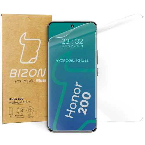 Kup Bizon Glass Hydrogel Front Honor 200 [2 PACK] - BIZ5903 - {ean13} - Sklep Home Screen