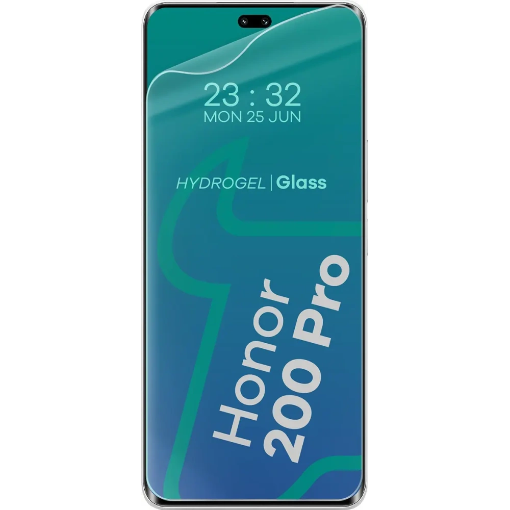 Folia hydrożelowa na ekran Bizon Glass Hydrogel Front do Honor 200 Pro [2 PACK]