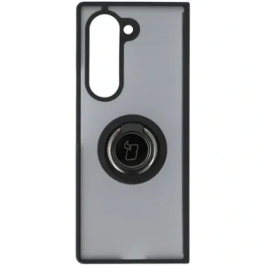Kup Etui s úchopem na prst Bizon Case Hybrid Ring pro Samsung Galaxy Z Fold6 kouřové s černým rámem - BIZ5905 - {ean13} - Sklep Home Screen