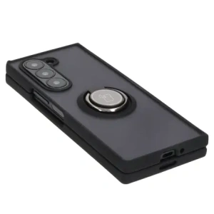 Kup Etui s úchopem na prst Bizon Case Hybrid Ring pro Samsung Galaxy Z Fold6 kouřové s černým rámem - BIZ5905 - {ean13} - Sklep Home Screen