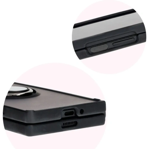 Kup Bizon Case Hybrid Ring Samsung Galaxy Z Fold6 füstös színű fekete kerettel - BIZ5905 - {ean13} - Sklep Home Screen