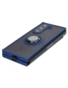 Buy Bizon Case Hybrid Ring Samsung Galaxy Z Fold6 smoky with a navy blue frame - BIZ5906 - {ean13} - Home Screen Store Europe
