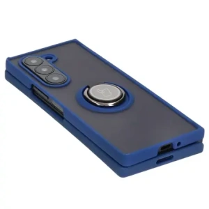 Buy Bizon Case Hybrid Ring Samsung Galaxy Z Fold6 smoky with a navy blue frame - BIZ5906 - {ean13} - Home Screen Store Europe