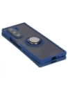 Buy Bizon Case Hybrid Ring Samsung Galaxy Z Fold6 smoky with a navy blue frame - BIZ5906 - {ean13} - Home Screen Store Europe
