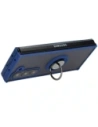 Kup Bizon Case Hybrid Ring Samsung Galaxy Z Fold6 rauchig mit einem navyblauen Rahmen - BIZ5906 - {ean13} - Sklep Home Screen