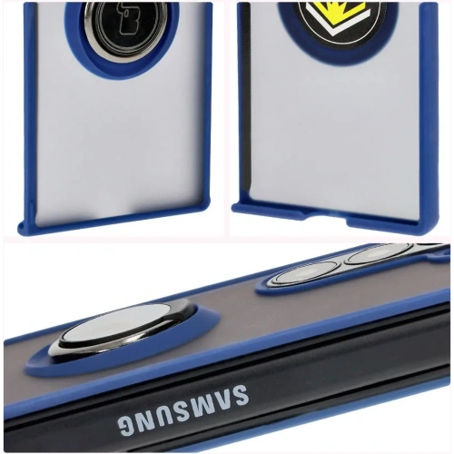 Kup Bizon Case Hybrid Ring Samsung Galaxy Z Fold6 füstös színben, tengerészkék kerettel - BIZ5906 - {ean13} - Sklep Home Screen