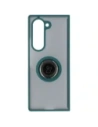 Kup Etui s úchopem na prst Bizon Case Hybrid Ring pro Samsung Galaxy Z Fold6 kouřové s tmavě zeleným rámečkem - BIZ5907 - {ean13} - Sklep Home Screen