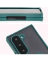 Kup Etui s úchopem na prst Bizon Case Hybrid Ring pro Samsung Galaxy Z Fold6 kouřové s tmavě zeleným rámečkem - BIZ5907 - {ean13} - Sklep Home Screen