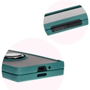 Kup Bizon Case Hybrid Ring Samsung Galaxy Z Fold6 füstös sötétzöld kerettel - BIZ5907 - {ean13} - Sklep Home Screen