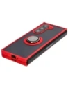 Kup Etui s úchopem na prst Bizon Case Hybrid Ring pro Samsung Galaxy Z Fold6 kouřové s červeným rámečkem - BIZ5908 - {ean13} - Sklep Home Screen