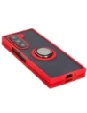 Kup Bizon Case Hybrid Ring Samsung Galaxy Z Fold6 rauchig mit einem roten Rahmen - BIZ5908 - {ean13} - Sklep Home Screen