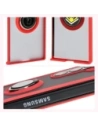 Buy Bizon Case Hybrid Ring Samsung Galaxy Z Fold6 smoky with a red frame - BIZ5908 - {ean13} - Home Screen Store Europe