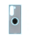 Buy Bizon Case Hybrid Ring Samsung Galaxy Z Fold6 smoky with a light blue frame - BIZ5909 - {ean13} - Home Screen Store Europe