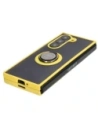 Kup Bizon Case Hybrid Ring Samsung Galaxy Z Fold6 fumuriu cu un cadru galben - BIZ5617 - {ean13} - Sklep Home Screen