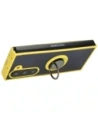 Buy Bizon Case Hybrid Ring Samsung Galaxy Z Fold6 smoky with a yellow frame - BIZ5617 - {ean13} - Home Screen Store Europe