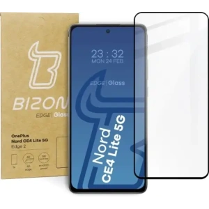 Bizon Glass Edge 2 OnePlus Nord CE4 Lite 5G black