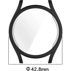 Kup Etui z osłoną ekranu Bizon Case Watch Felipe do Samsung Galaxy Watch 7 40 mm czarne - BIZ5621 - {ean13} - Sklep Home Screen