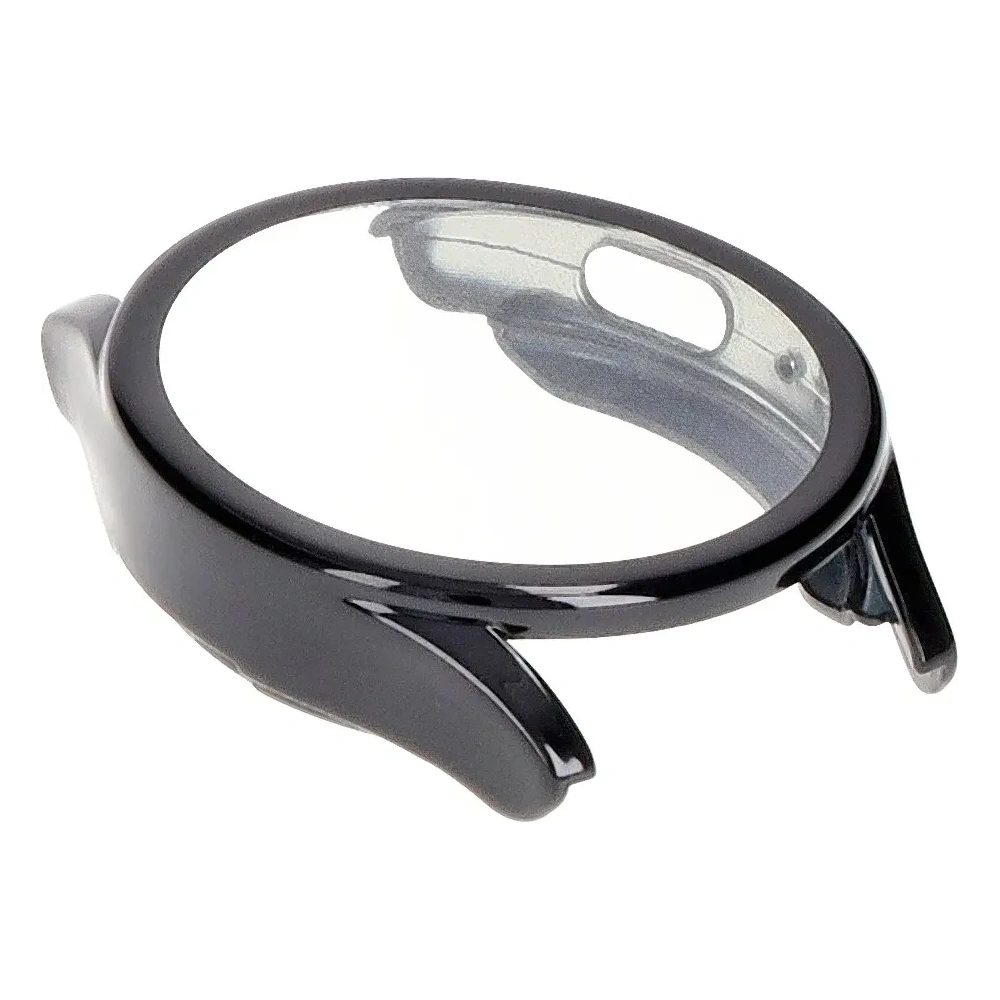 Etui z osłoną ekranu Bizon Case Watch Felipe do Samsung Galaxy Watch 7 40 mm czarne