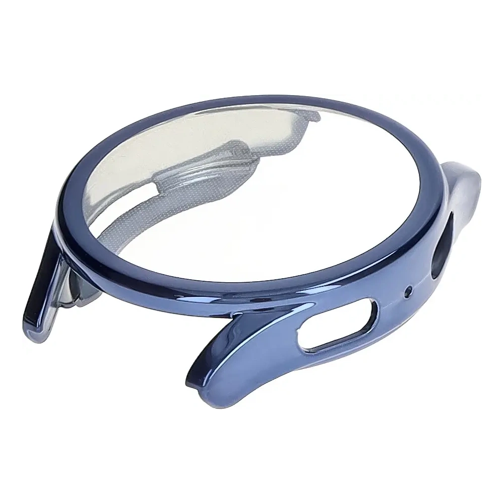 Etui z osłoną ekranu Bizon Case Watch Felipe do Samsung Galaxy Watch 7 40 mm niebieskie