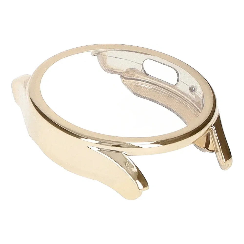 Etui z osłoną ekranu Bizon Case Watch Felipe do Samsung Galaxy Watch 7 40 mm złote