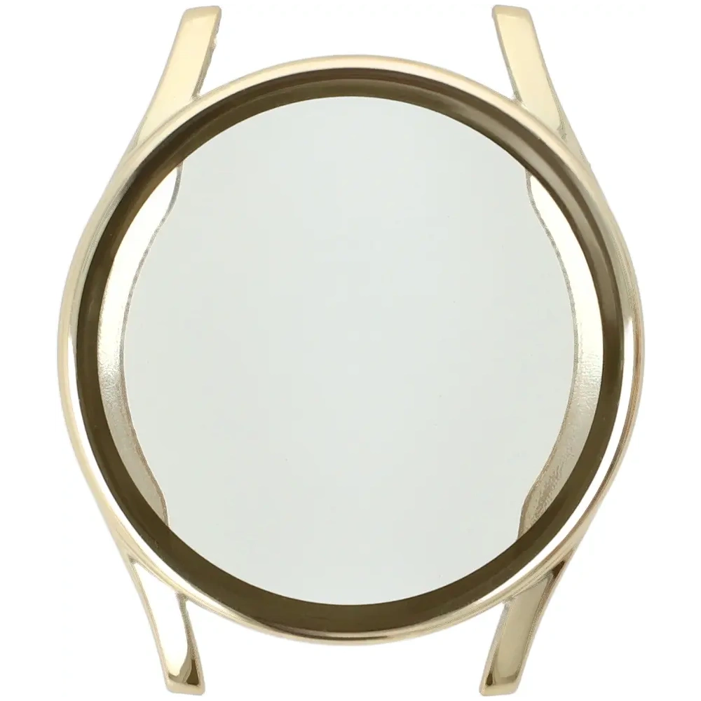 Etui z osłoną ekranu Bizon Case Watch Felipe do Samsung Galaxy Watch 7 40 mm złote