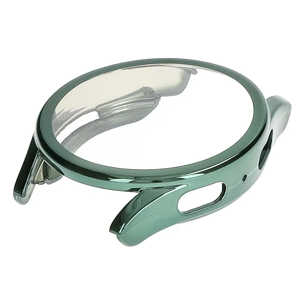 Etui z osłoną ekranu Bizon Case Watch Felipe do Samsung Galaxy Watch 7 40 mm zielone