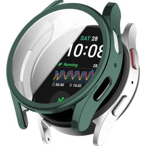 Kup Etui z osłoną ekranu Bizon Case Watch Felipe do Samsung Galaxy Watch 7 40 mm zielone - BIZ5629 - {ean13} - Sklep Home Screen