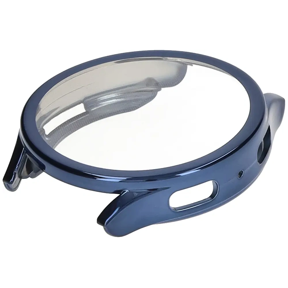 Etui z osłoną ekranu Bizon Case Watch Felipe do Samsung Galaxy Watch 7 44 mm niebieskie