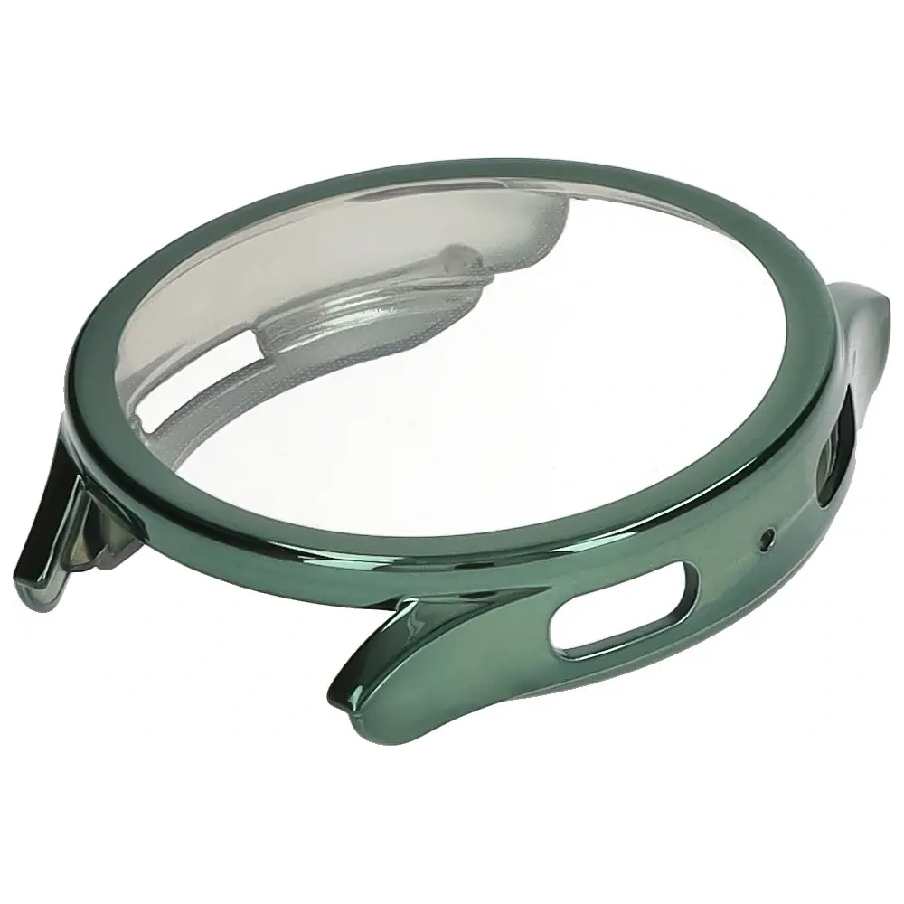 Etui z osłoną ekranu Bizon Case Watch Felipe do Samsung Galaxy Watch 7 44 mm zielone