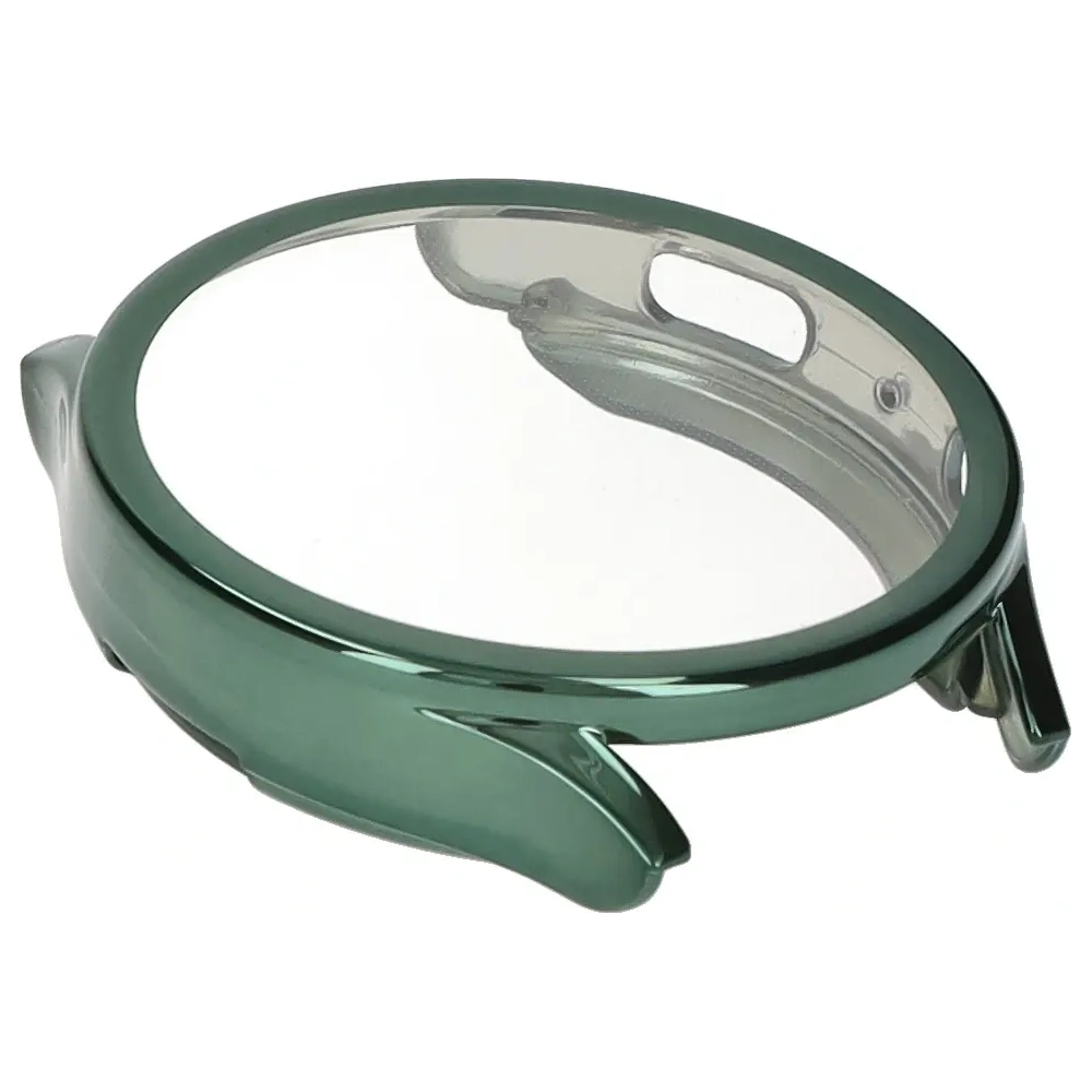 Etui z osłoną ekranu Bizon Case Watch Felipe do Samsung Galaxy Watch 7 44 mm zielone