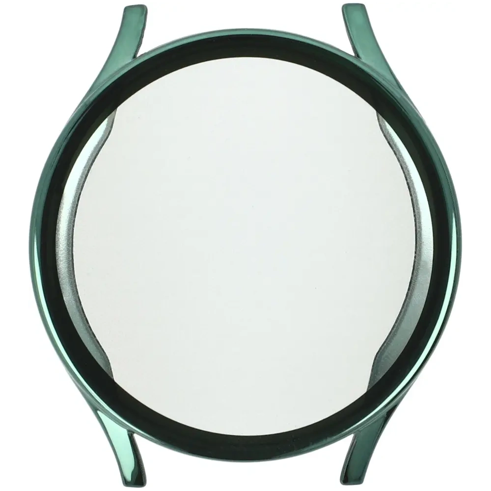 Etui z osłoną ekranu Bizon Case Watch Felipe do Samsung Galaxy Watch 7 44 mm zielone