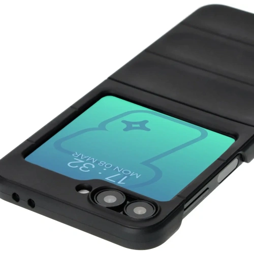 Kup Bizon Case Tur Samsung Galaxy Z Flip6 negru - BIZ5652 - {ean13} - Sklep Home Screen
