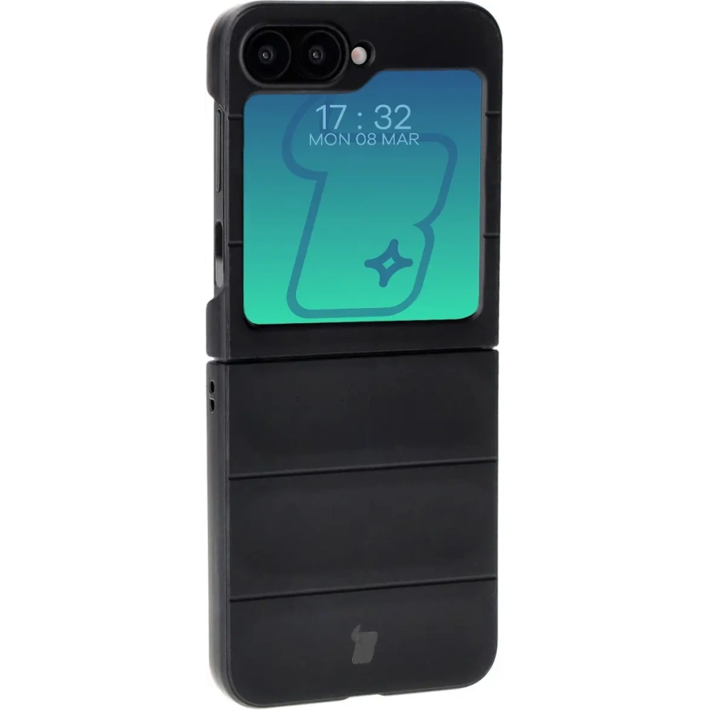 Pancerne etui Bizon Case Tur do Samsung Galaxy Z Flip6 / 7 FE czarne