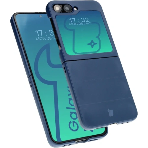 Buy Bizon Case Tur Samsung Galaxy Z Flip6 navy blue - BIZ5653 - {ean13} - Home Screen Store Europe
