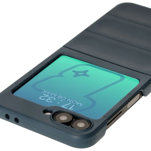 Kup Bizon Case Tur Samsung Galaxy Z Flip6 sötétkék - BIZ5653 - {ean13} - Sklep Home Screen