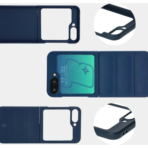 Kup Bizon Case Tur Samsung Galaxy Z Flip6 sötétkék - BIZ5653 - {ean13} - Sklep Home Screen
