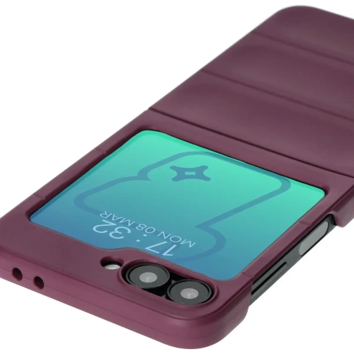 Buy Bizon Case Tur Samsung Galaxy Z Flip6 dark purple - BIZ5669 - {ean13} - Home Screen Store Europe