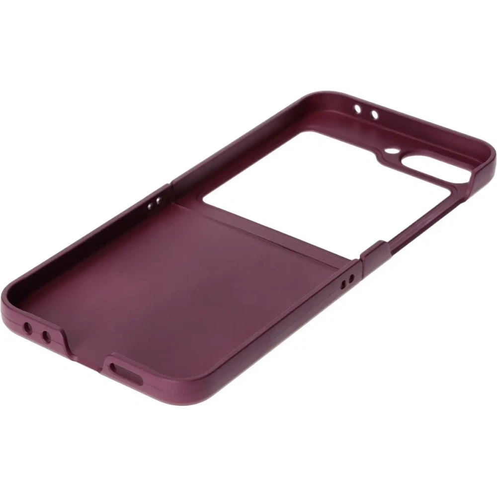 Pancerne etui Bizon Case Tur do Samsung Galaxy Z Flip6 / 7 FE ciemnofioletowe