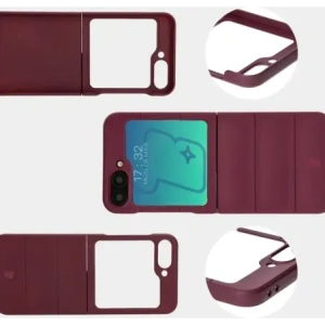 Kup Pancerne etui Bizon Case Tur do Samsung Galaxy Z Flip6 ciemnofioletowe - BIZ5669 - {ean13} - Sklep Home Screen