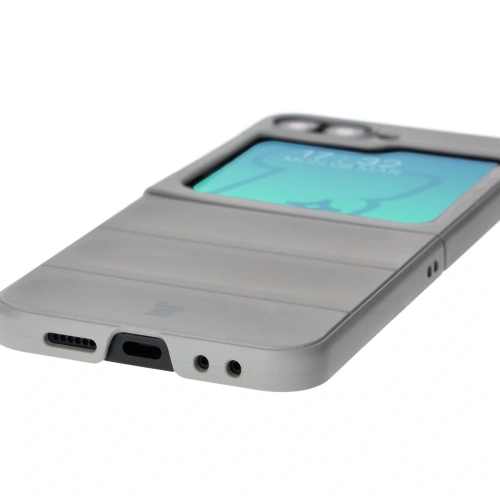 Kup Pancerne etui Bizon Case Tur do Samsung Galaxy Z Flip6 jasnoszare - BIZ5935 - {ean13} - Sklep Home Screen