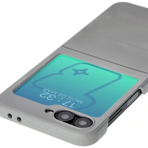 Kup Pancerne etui Bizon Case Tur do Samsung Galaxy Z Flip6 jasnoszare - BIZ5935 - {ean13} - Sklep Home Screen
