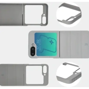 Kup Pancerne etui Bizon Case Tur do Samsung Galaxy Z Flip6 jasnoszare - BIZ5935 - {ean13} - Sklep Home Screen