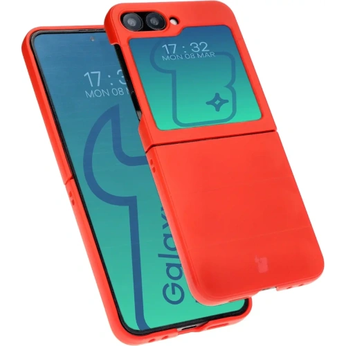 Kup Bizon Case Tur Samsung Galaxy Z Flip6 roșu - BIZ5936 - {ean13} - Sklep Home Screen