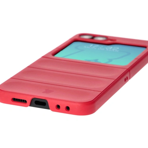 Kup Pancerne etui Bizon Case Tur do Samsung Galaxy Z Flip6 czerwone - BIZ5936 - {ean13} - Sklep Home Screen
