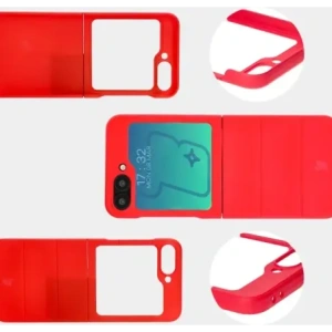 Kup Pancerne etui Bizon Case Tur do Samsung Galaxy Z Flip6 czerwone - BIZ5936 - {ean13} - Sklep Home Screen
