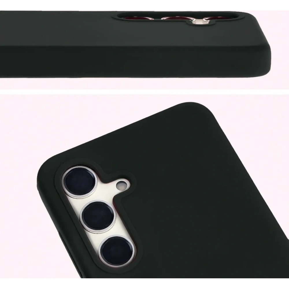 Silikonowe etui Bizon Soft Case do Samsung Galaxy S24 czarne