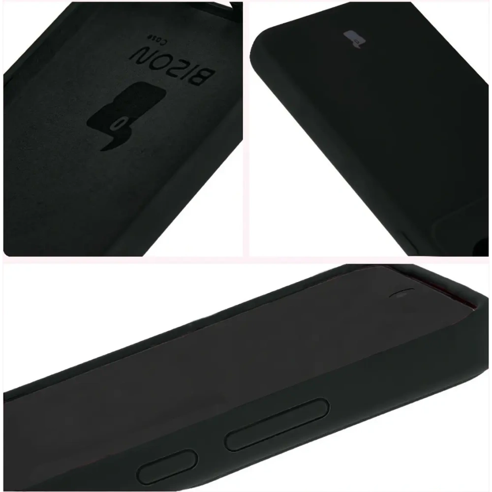 Silikonowe etui Bizon Soft Case do Samsung Galaxy S24 czarne