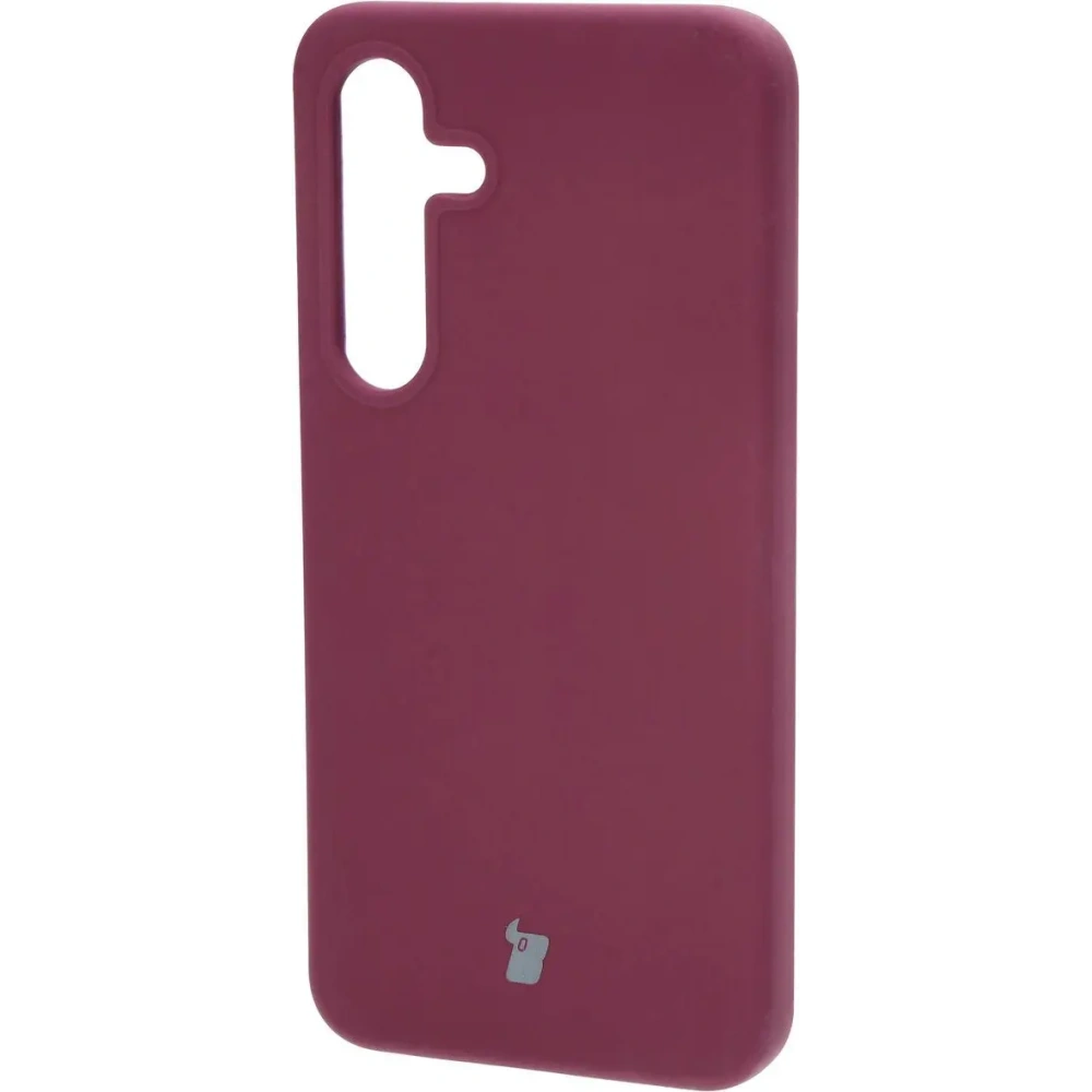 Silikonowe etui Bizon Soft Case do Samsung Galaxy S24 ciemnofioletowe