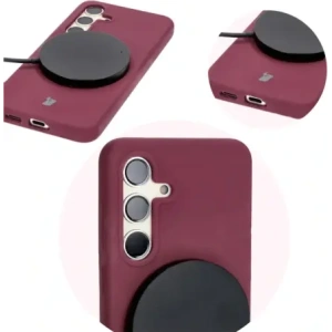 Kup Silikonowe etui Bizon Soft Case do Samsung Galaxy S24 ciemnofioletowe - BIZ5938 - {ean13} - Sklep Home Screen