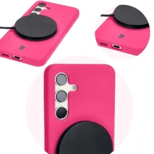 Buy Bizon Soft Case Samsung Galaxy S24 neon pink - BIZ5682 - {ean13} - Home Screen Store Europe